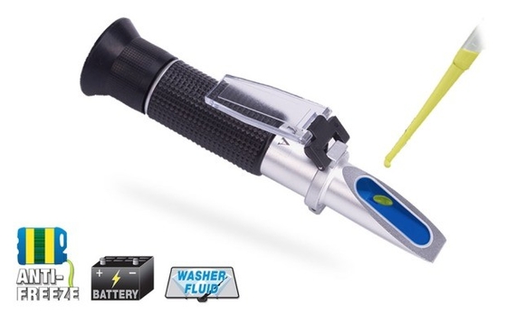 5 in 1 Antifreeze Refractometer Automotive Battery Coolant Tester met Custom OEM