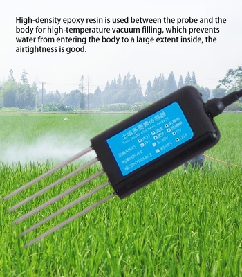 Temperatuur PH NPK Vocht EC en zoutgehalte sensoren in de landbouw 7 in 1 bodemtest kit