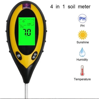 Soil Light Test Range 0-2000 PH Meter Vochtigheidstester voor potplanten Tuinen 4 in 1