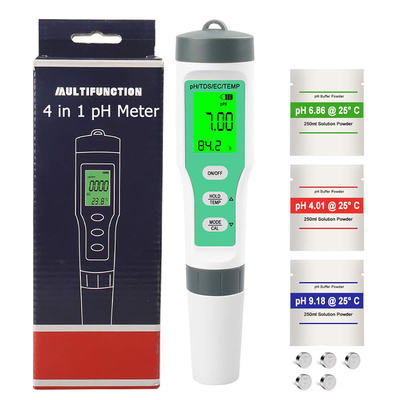 Laboratoriumwaterzuiverheid Elektronisch tester Draagbare digitale pen PH-meter voor laboratoriumtests
