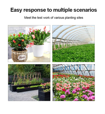 Rustvrijstalen buissonde 3 in 1 vocht/licht/pH-tester voor planten/gras/boerderij/tuin