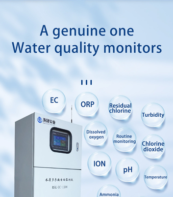 PH ORP EC TDS Saliniteit DO FCL Turbiditeitsanalysator voor de bewaking van zwembadwater