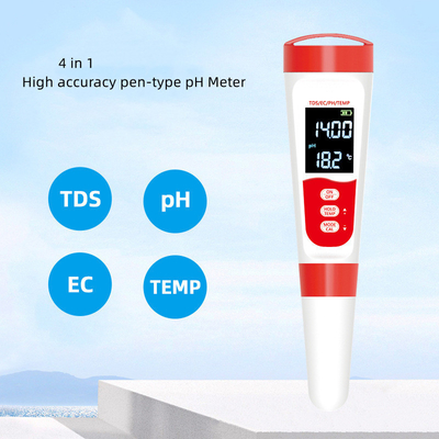 PH-bereik nauwkeurigheid±0,05 pH Digitale watertester voor zwembad aquariums Drinkwater