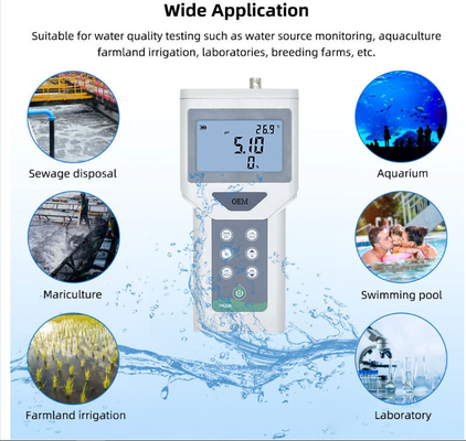 ODM Customized Support Handheld Draagbare pH/ORP-meter met vervangbare elektrode
