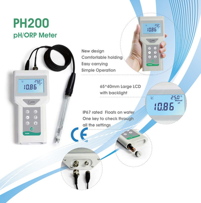 ODM Customized Support Handheld Draagbare pH/ORP-meter met vervangbare elektrode