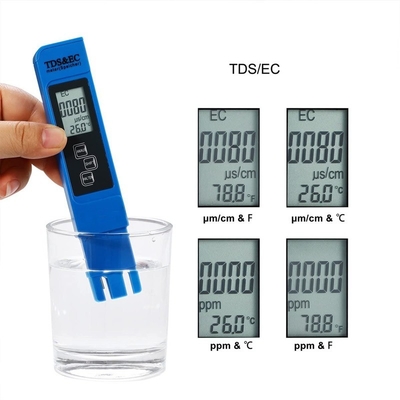 LCD-scherm 3 in 1 ATC-temperatuur TDS EC-meter Draagbaar voor aquarium zwembad Hydroponic
