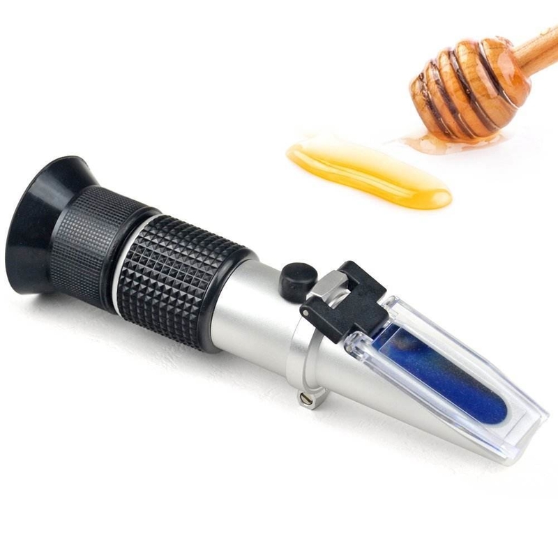 Compacte draagbare Brix-refractometer 0-40% Brix en 0-25% alcoholbereik voor wijnsuiker