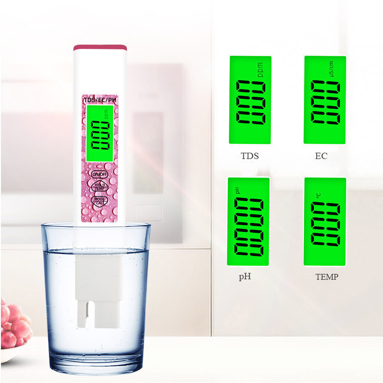 Achterlicht 4 in 1 waterproefpen voor thuis zwembad en aquacultuur controle