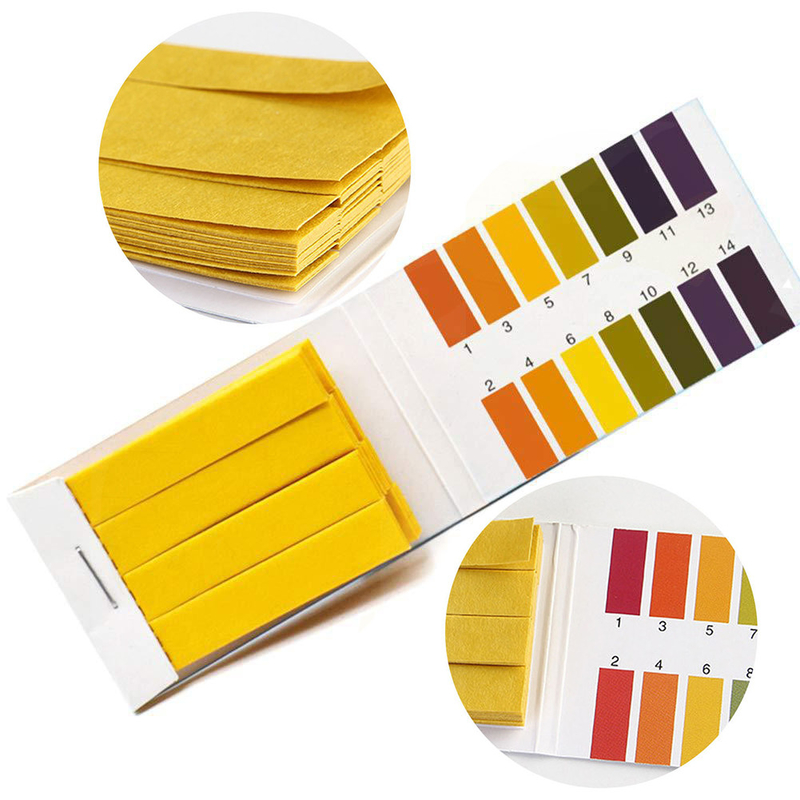 LAB 0-14 pH Testpapier Universal Indicator Paper voor pH 1-14 Alkaliniteitstests